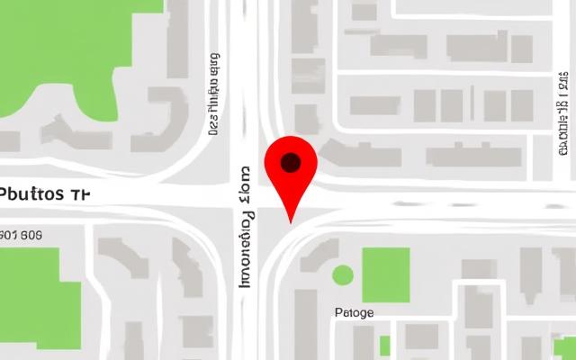 Mapa de la dirección de Cálculo Andino en Bogotá, Colombia.